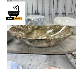 LAVABO THUYỀN VÂN ĐÁ 