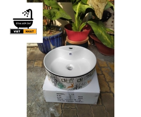 LAVABO HƯƠU TRÒN VÀNG 