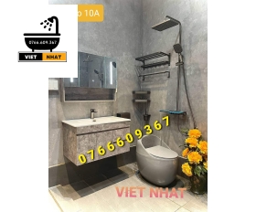 COMBO NHÀ TẮM TỦ XÁM 15 MÓN