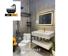 COMBO THIẾT BỊ VỆ SINH BÀN ĐÁ 2 TẦNG