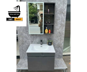 TỦ NHỰA PVC MÀU XÁM 60-47