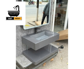 BÀN ĐÁ 2 TẦNG BO GÓC 