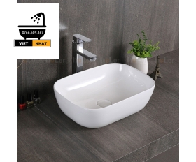 LAVABO NỔI OVAL TRẮNG 
