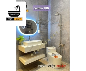 COMBO BÀN ĐÁ 2 TẦNG NỔI