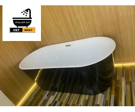 BỒN TẮM OVAL ĐEN VUÔNG