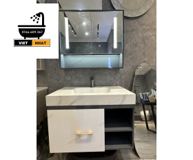 TỦ NHỰA PVC MẶT ĐÁ ÂM LIỀN KHỐI