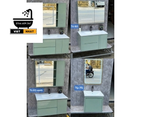 TỦ LAVABO XANH NGỌC