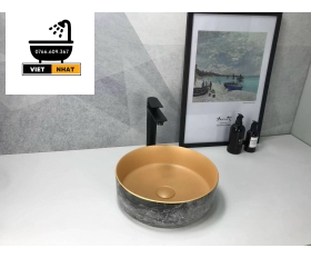 LAVABO NHÁM VÀNG ĐỒNG