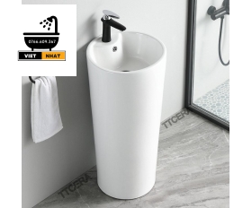 LAVABO TRỤ TRẮNG 