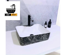 LAVABO VÂN ĐÁ ĐEN