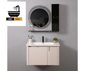 TỦ LAVABO NHỰA PVC 80X47