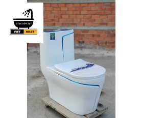 BỒN CẦU TRẮNG CHỈ XANH 