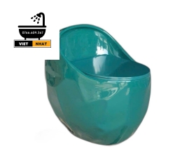 BỒN CẦU TRỨNG KIM CƯƠNG - XANH