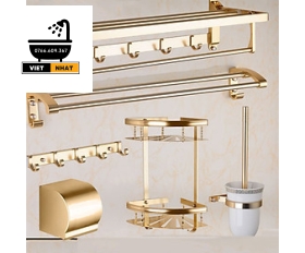 PHỤ KIỆN NHÀ TẮM VÀNG - 7 MÓN 