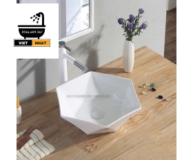 LAVABO SỨ NĂM CÁNH 