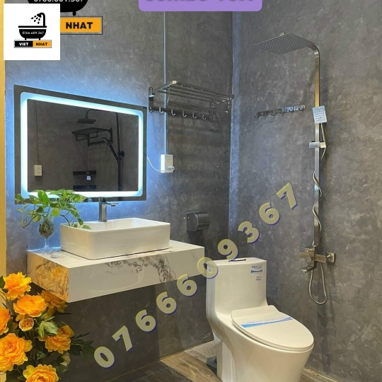 COMBO NHÀ TẮM 14 MÓN