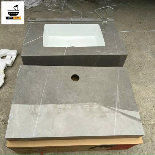 BÀN ĐÁ 2 TẦNG CHỐNG TRẦY XÁM