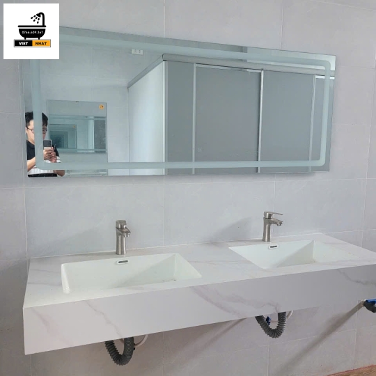 BÀN ĐÁ 2 TẦNG ĐÔI CHỐNG TRẦY 