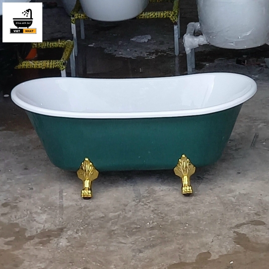 BỒN TẮM CHÂN RỒNG - MÀU XANH