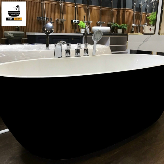 BỒN TẮM OVAL ĐEN T1