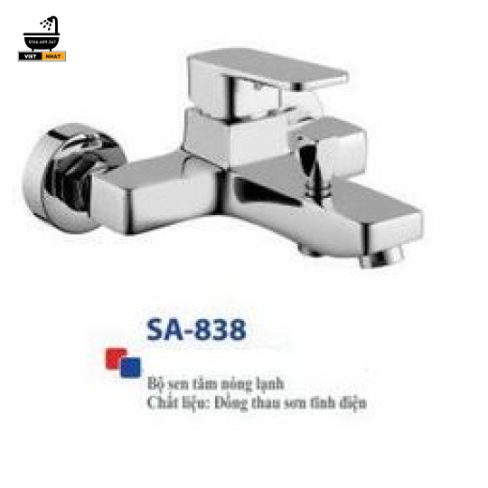 SA-838 BỘ SEN TẮM ĐỒNG THAU