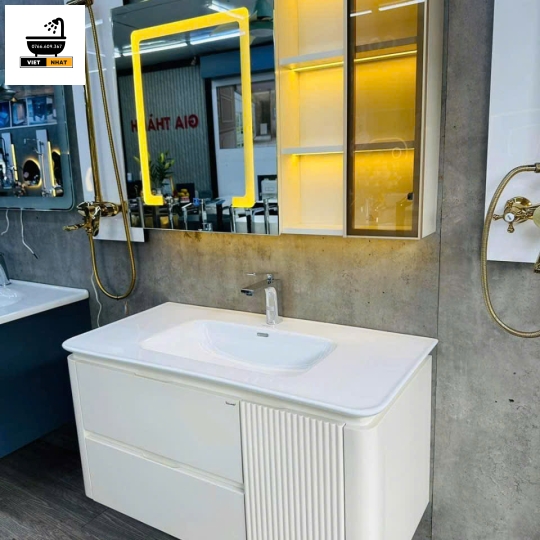 TỦ LAVABO TRẮNG