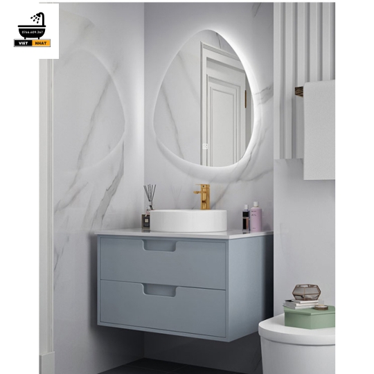 TỦ NHỰA PVC 70X47 LAVABO TRÒN NỔI 